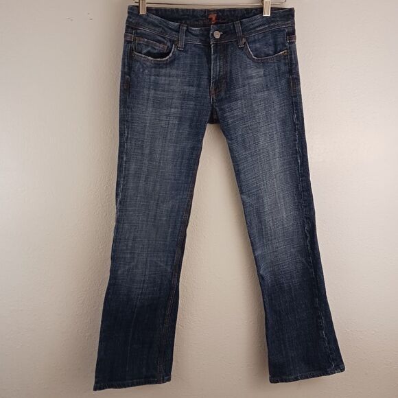 7FAMK FLYNT BOOTCUT JEANS SZ 28 - Picture 1 of 6